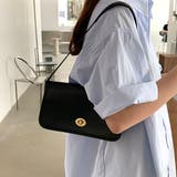 ブラック | ショルダーバッグ レディース PU | SUNSHINE CLOSET