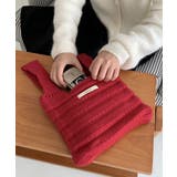 ミニハンドバッグ 英字ロゴ ニットバッグ | SUNSHINE CLOSET | 詳細画像20 