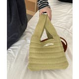 ミニハンドバッグ 英字ロゴ ニットバッグ | SUNSHINE CLOSET | 詳細画像8 