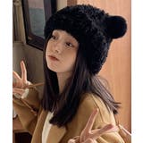 くま耳ニット帽 小顔 レディース 韓国風 | SUNSHINE CLOSET | 詳細画像6 