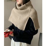 タートルネック ニットウォーマー 韓国風 | SUNSHINE CLOSET | 詳細画像3 