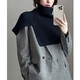 タートルネック ニットウォーマー 韓国風 | SUNSHINE CLOSET | 詳細画像8 