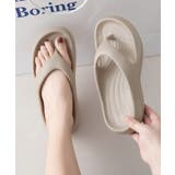 トングサンダル スリッパ ローヒール | SUNSHINE CLOSET | 詳細画像10 
