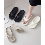 トングサンダル スリッパ ローヒール | SUNSHINE CLOSET | 詳細画像11 