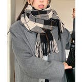 ストール 大判 マフラー チェック柄 | SUNSHINE CLOSET | 詳細画像5 