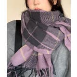 ストール 大判 マフラー チェック柄 | SUNSHINE CLOSET | 詳細画像6 