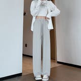 セミワイドパンツ ハイウエスト 美脚韓国 | ANGELCLOSET | 詳細画像10