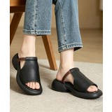 レディース ワンバンドサンダル チャンキーヒール | SUNSHINE CLOSET | 詳細画像15 