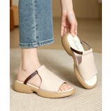 レディース ワンバンドサンダル チャンキーヒール | SUNSHINE CLOSET | 詳細画像2 