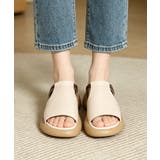 レディース ワンバンドサンダル チャンキーヒール | SUNSHINE CLOSET | 詳細画像3 