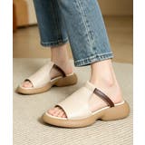 レディース ワンバンドサンダル チャンキーヒール | SUNSHINE CLOSET | 詳細画像5 