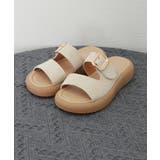 スリッパサンダル コンフォートサンダル ボリュームソール | SUNSHINE CLOSET | 詳細画像20