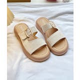 スリッパサンダル コンフォートサンダル ボリュームソール | SUNSHINE CLOSET | 詳細画像5