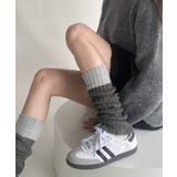 レッグウォーマー 配色靴下 レディース | SUNSHINE CLOSET | 詳細画像1 