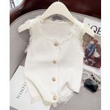 ベスト レディース フリンジ ボタン飾り | SUNSHINE CLOSET | 詳細画像13 