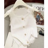 ベスト レディース フリンジ ボタン飾り | SUNSHINE CLOSET | 詳細画像14 