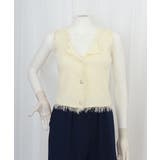 ベスト レディース フリンジ ボタン飾り | SUNSHINE CLOSET | 詳細画像16 