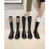 厚底ロングブーツ ジョッキー 韓国風 | SUNSHINE CLOSET | 詳細画像13 