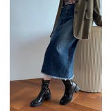 ショートブーツ レディース 太ヒール | ANGELCLOSET | 詳細画像13