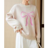 セーター レディース リボン柄 韓国風 | SUNSHINE CLOSET | 詳細画像11