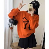 セーター レディース リボン柄 韓国風 | SUNSHINE CLOSET | 詳細画像19