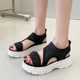 厚底 ニットサンダル レディース | SUNSHINE CLOSET | 詳細画像7