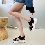 厚底 ニットサンダル レディース | SUNSHINE CLOSET | 詳細画像8