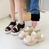 厚底 ニットサンダル レディース | SUNSHINE CLOSET | 詳細画像9