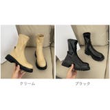 ショートブーツ 厚底 レディース靴 韓国 | SUNSHINE CLOSET | 詳細画像2