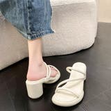 ミュールサンダル ヒールサンダル 韓国夏 | SUNSHINE CLOSET | 詳細画像9