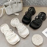 厚底サンダル ストラップサンダル 美脚夏 | SUNSHINE CLOSET | 詳細画像12