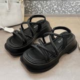 厚底サンダル ストラップサンダル 美脚夏 | SUNSHINE CLOSET | 詳細画像13