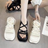 厚底サンダル ストラップサンダル 美脚夏 | SUNSHINE CLOSET | 詳細画像5