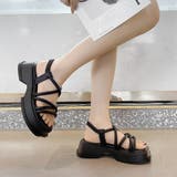 厚底サンダル ストラップサンダル 美脚夏 | SUNSHINE CLOSET | 詳細画像9