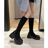 厚底ブーツ ニーハイブーツ ロングブーツ | SUNSHINE CLOSET | 詳細画像4 