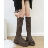 ロングブーツ 厚底ブーツ ニーハイブーツ | SUNSHINE CLOSET | 詳細画像1 