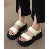 厚底サンダル スリッパサンダル 美脚 夏 | SUNSHINE CLOSET | 詳細画像2 