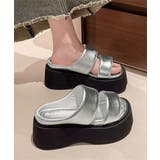 厚底サンダル スリッパサンダル 美脚 夏 | SUNSHINE CLOSET | 詳細画像8 