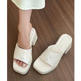 ミュールサンダル 花柄 レディース 夏 | SUNSHINE CLOSET | 詳細画像1 