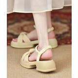 太ヒールサンダル レディース パール付き | SUNSHINE CLOSET | 詳細画像12