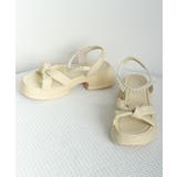 太ヒールサンダル レディース パール付き | SUNSHINE CLOSET | 詳細画像18