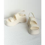 厚底サンダル ボリュームソール 美脚 夏 | SUNSHINE CLOSET | 詳細画像11