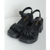 太ヒールサンダル レディース リボン風 | SUNSHINE CLOSET | 詳細画像16 