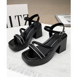 ストラップサンダル ミドルヒール 夏 | SUNSHINE CLOSET | 詳細画像12 