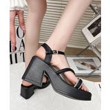 ストラップサンダル ミドルヒール 夏 | SUNSHINE CLOSET | 詳細画像5 