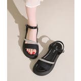 厚底サンダル ラインストーン レディース | SUNSHINE CLOSET | 詳細画像2