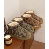 厚底ムートンブーツ レオパード柄 裏起毛 | SUNSHINE CLOSET | 詳細画像14
