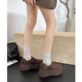 厚底ローファー レディース スエード調 | SUNSHINE CLOSET | 詳細画像8 