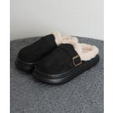 ファーモカシン 厚底 裏起毛 レディース | SUNSHINE CLOSET | 詳細画像17