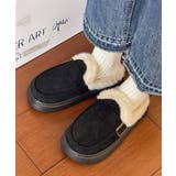 ファーモカシン 厚底 裏起毛 レディース | SUNSHINE CLOSET | 詳細画像2